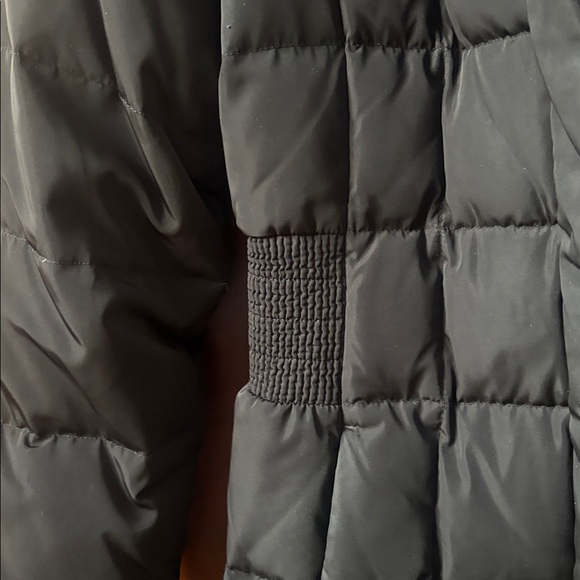 Cole Haan Signature Black Hooded Coat - Picture 9 of 12